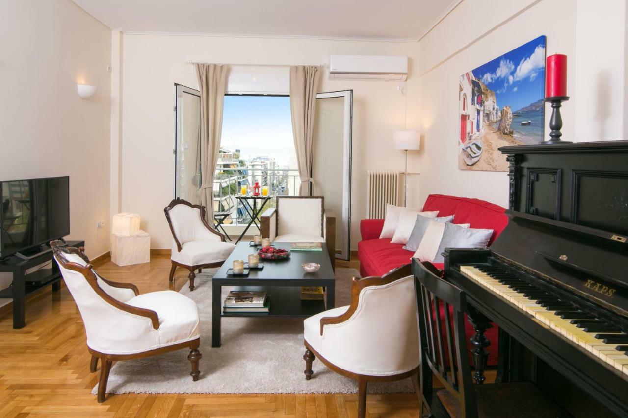 Apartament Magnificent Luxury Retrostyle Flat Acropolis View Ateny Zewnętrze zdjęcie