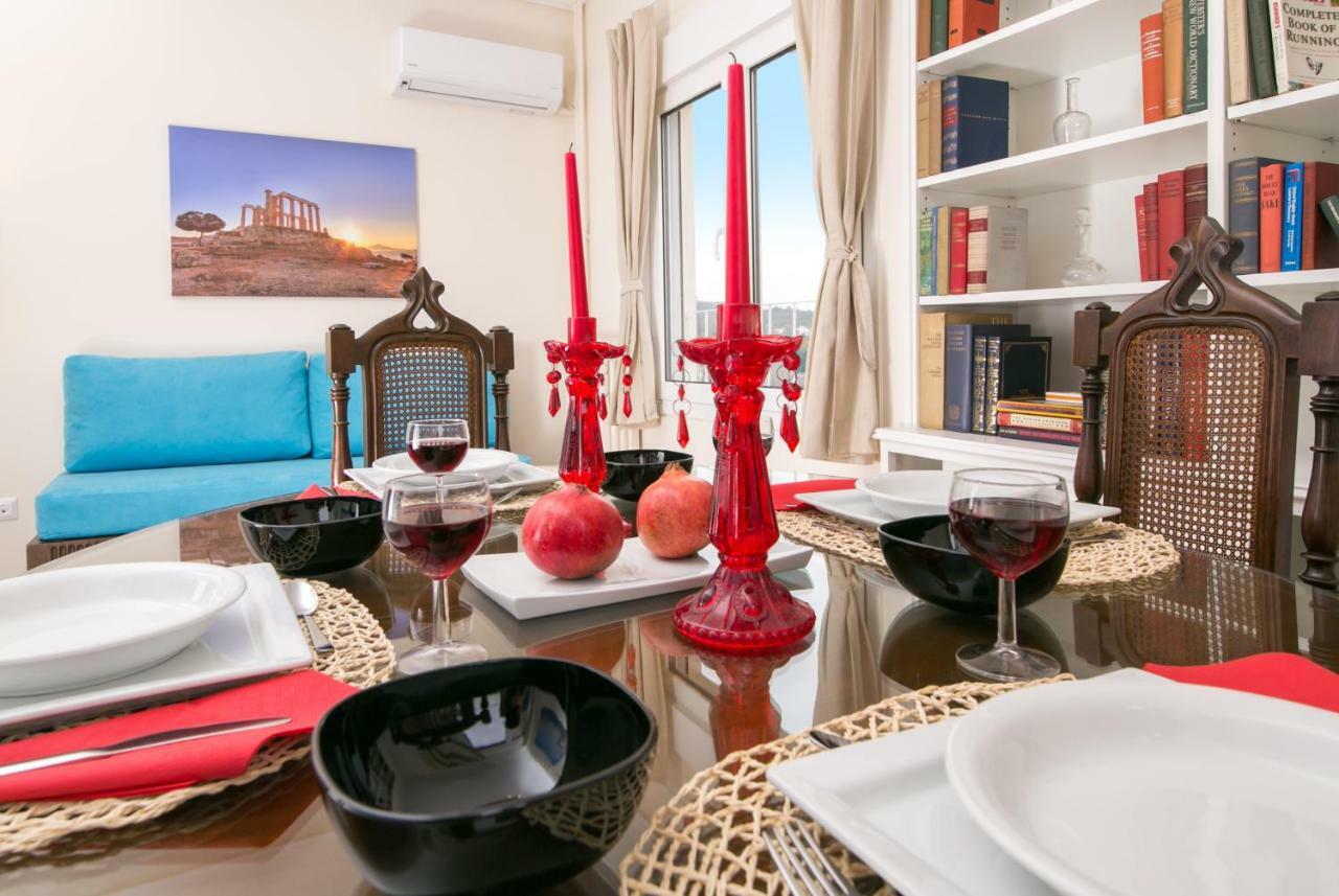 Apartament Magnificent Luxury Retrostyle Flat Acropolis View Ateny Zewnętrze zdjęcie