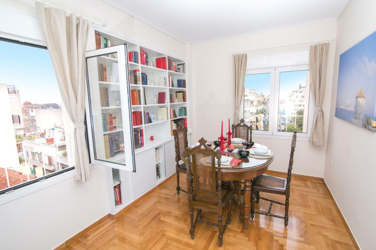 Apartament Magnificent Luxury Retrostyle Flat Acropolis View Ateny Zewnętrze zdjęcie